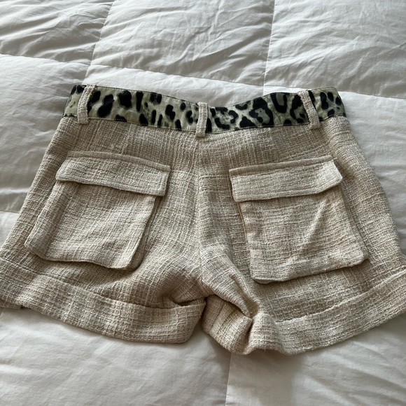 Roberto Cavalli Tweed Shorts - Picture 4 of 8